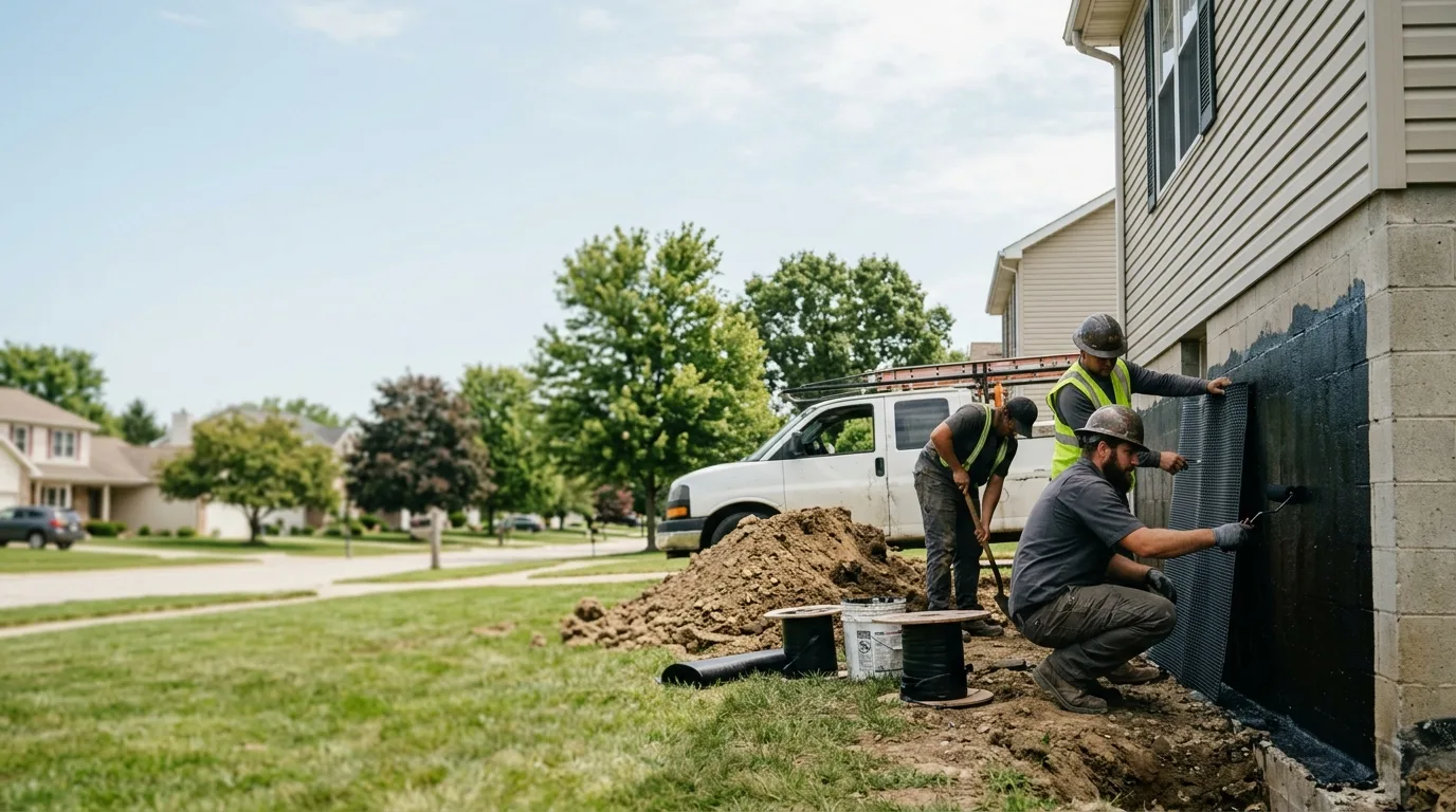 Basement Waterproofing in Bonnie, IL near me